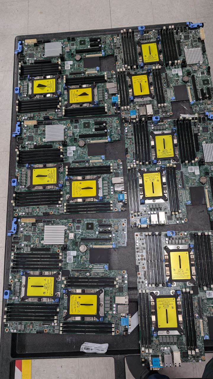 Server motherboards
